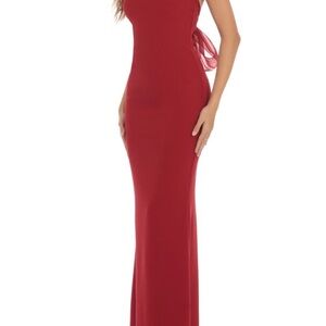 Lucy in the Sky Red Maxi Dress